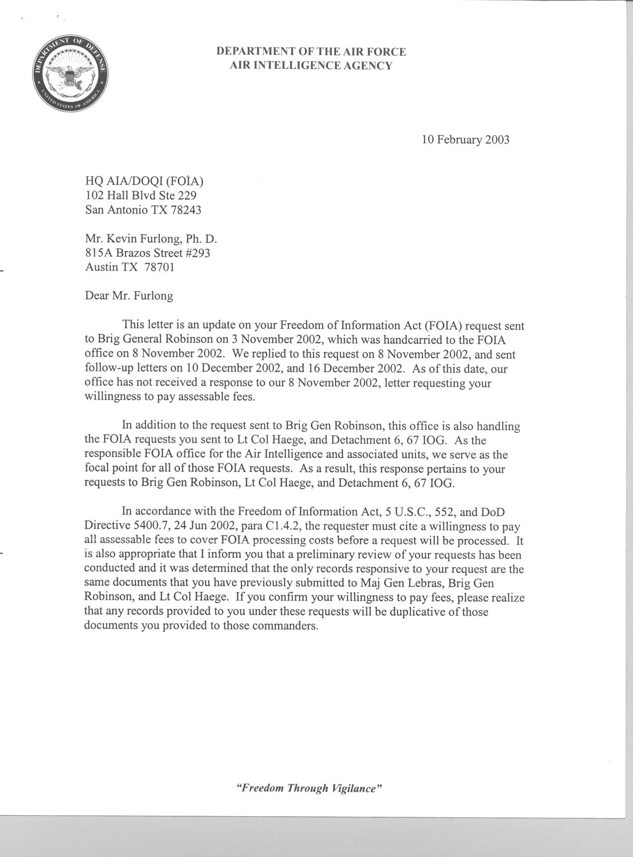 FOIA Requests